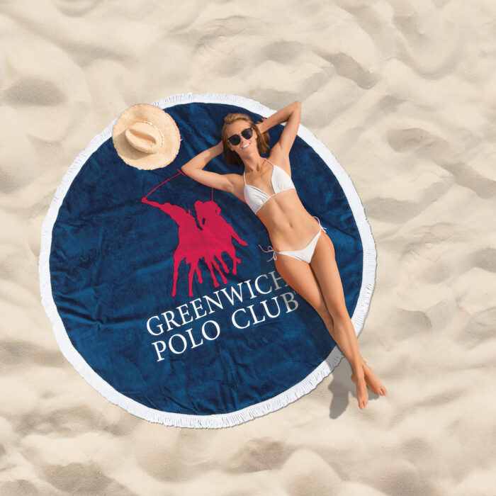 GREENWICH POLO CLUB ΠΕΤΣΕΤΑ ΣΤΡΟΓΓΥΛΗ ΘΑΛΑΣΣΗΣ 2824 BLUE GREENWICH POLO CLUB - Image 3