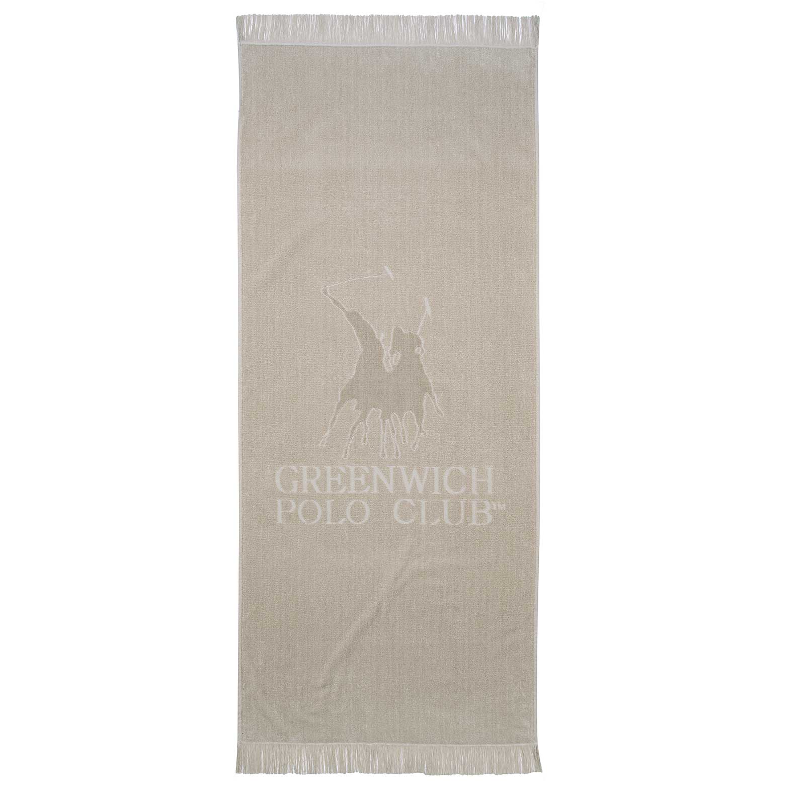 267701703734.jpg GREENWICH POLO CLUB ΠΕΤΣΕΤΑ ΘΑΛΑΣΣΗΣ 70Χ170 3734 GREY GREENWICH POLO CLUB - Image 1