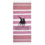 GREENWICH POLO PAREO PESTEMAL 80Χ170 3842 PINK GREENWICH POLO CLUB