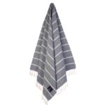 GREENWICH POLO CLUB PAREO JACQUARD 80Χ170 3845 GREY GREENWICH POLO CLUB - Image 2