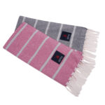 GREENWICH POLO CLUB PAREO JACQUARD 80Χ170 3845 GREY GREENWICH POLO CLUB - Image 3