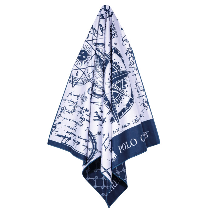 GREENWICH POLO CLUB ΠΕΤΣΕΤΑ ΘΑΛΑΣΣΗΣ 80Χ170 3909 BLUE, TAUPE GREENWICH POLO CLUB - Image 2