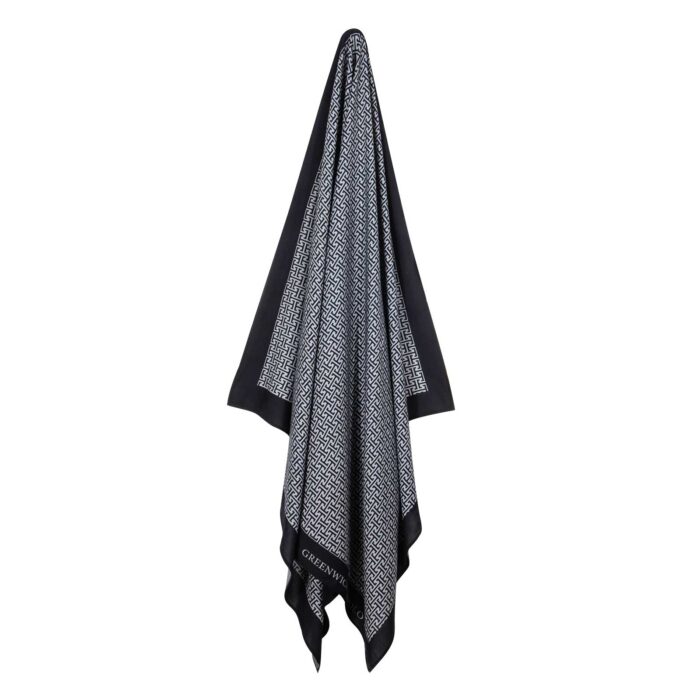 GREENWICH POLO CLUB PAREO APPAREL 110Χ180 ESSENTIAL 4005 BLACK, GREY GREENWICH POLO CLUB - Image 2