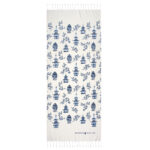 GREENWICH POLO CLUB PAREO PRINTED 80Χ180 3670 BLUE GREENWICH POLO CLUB