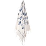 GREENWICH POLO CLUB PAREO PRINTED 80Χ180 3670 BLUE GREENWICH POLO CLUB - Image 2