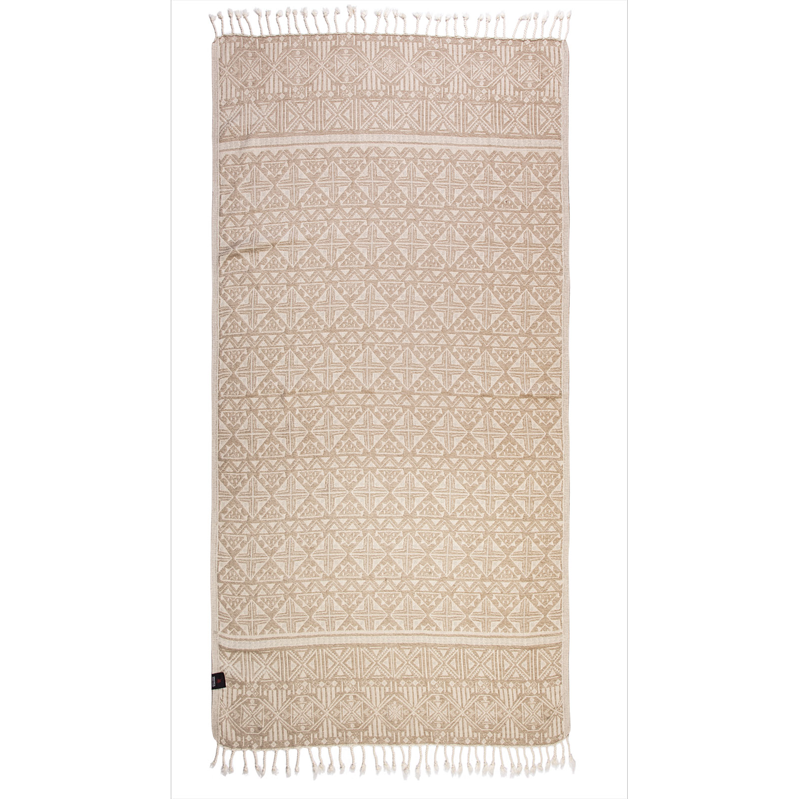 267801803681.jpg GREENWICH POLO CLUB PAREO FOUTA 80Χ180 3681 TAUPE GREENWICH POLO CLUB - Image 1