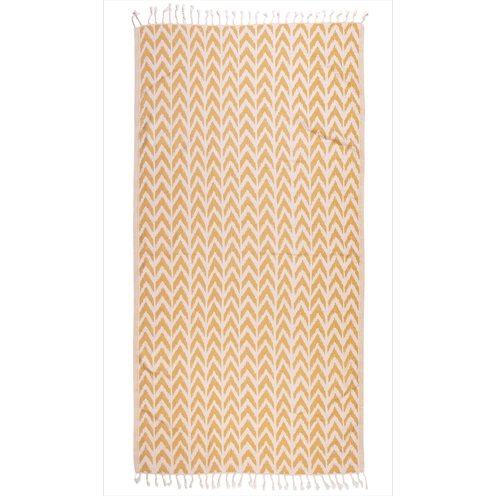 267801803685.jpg GREENWICH POLO CLUB PAREO FOUTA 80X180 3685 OCHRE GREENWICH POLO CLUB - Image 1