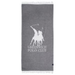 GREENWICH POLO CLUB PAREO MUSLIN 85Χ170 3903 GREY GREENWICH POLO CLUB