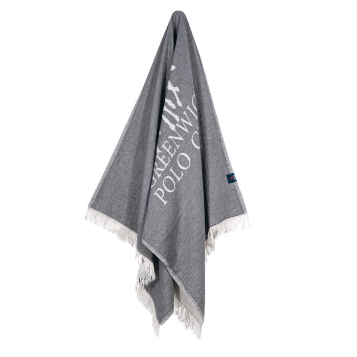 GREENWICH POLO CLUB PAREO MUSLIN 85Χ170 3903 GREY GREENWICH POLO CLUB - Image 2