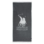 GREENWICH POLO CLUB PAREO MUSLIN 85Χ170 3905 BLACK GREENWICH POLO CLUB