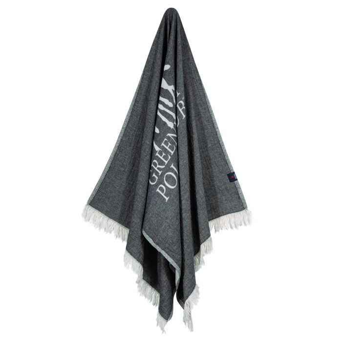 GREENWICH POLO CLUB PAREO MUSLIN 85Χ170 3905 BLACK GREENWICH POLO CLUB - Image 2