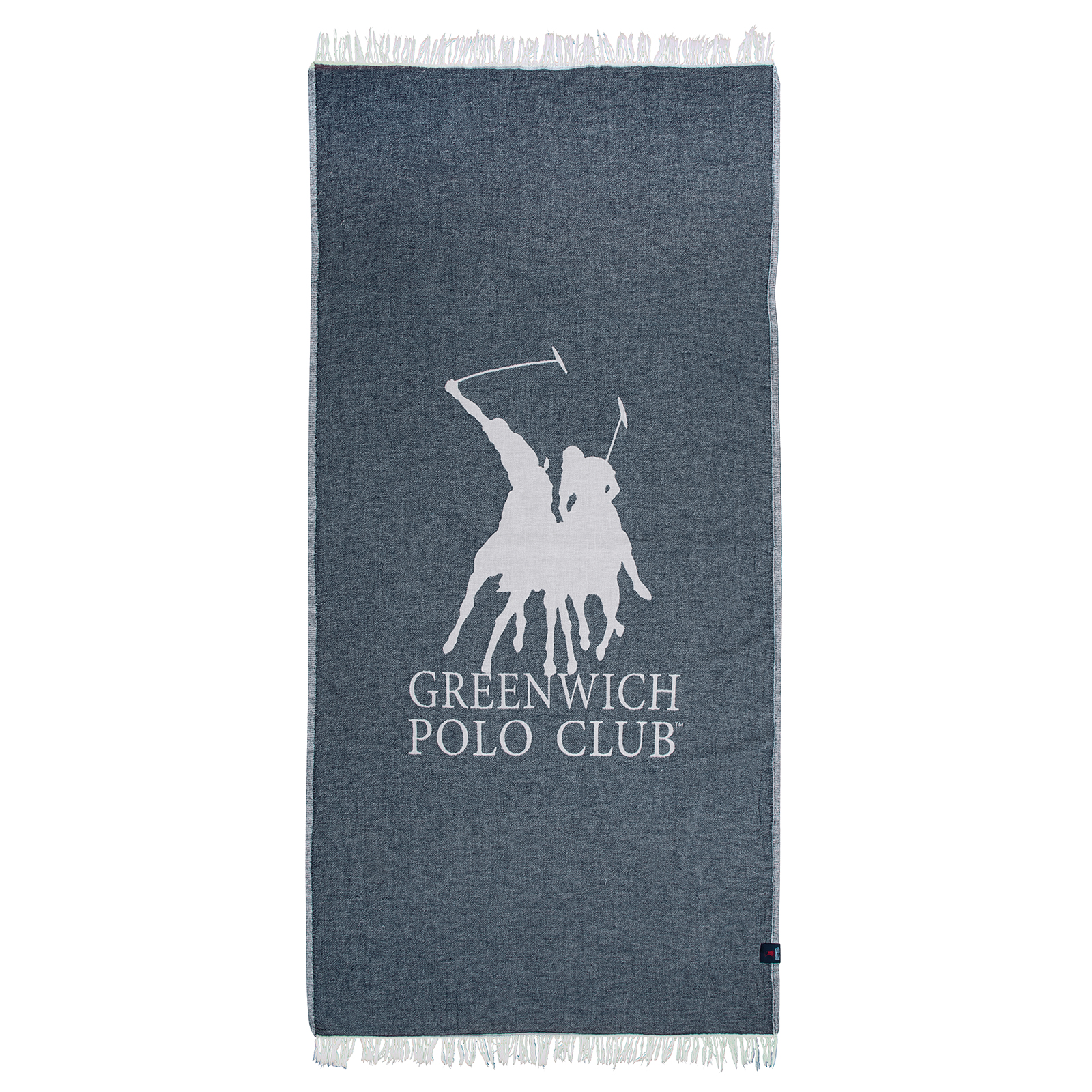 267851703907.jpg GREENWICH POLO CLUB PAREO MUSLIN 85Χ170 3907 BLUE GREENWICH POLO CLUB - Image 1