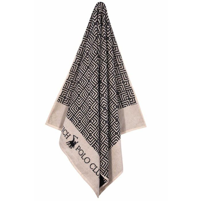 GREENWICH POLO CLUB ΠΕΤΣΕΤΑ ΘΑΛΑΣΣΗΣ 90Χ170 3732 BLACK, IVORY GREENWICH POLO CLUB - Image 2