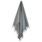 GREENWICH POLO CLUB PAREO FOUTA 90Χ170 3794 GREY GREENWICH POLO CLUB - Image 2