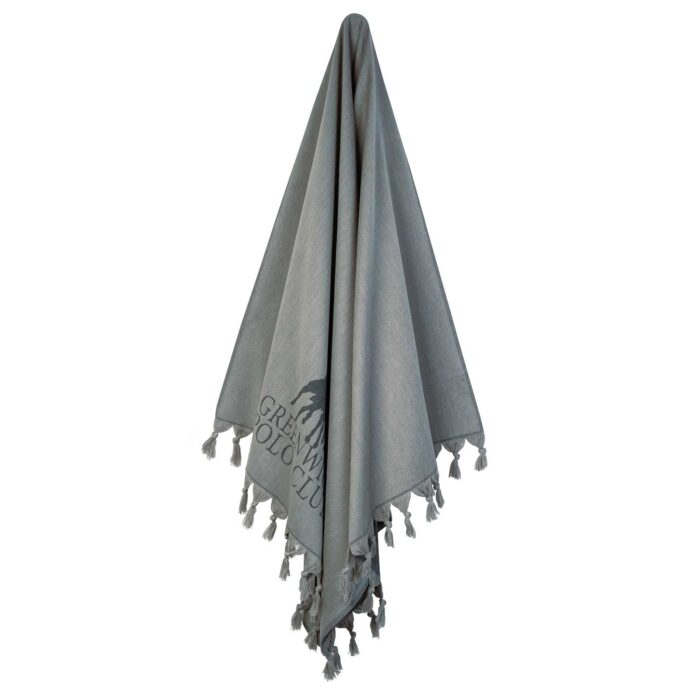GREENWICH POLO CLUB PAREO FOUTA 90Χ170 3794 GREY GREENWICH POLO CLUB - Image 2