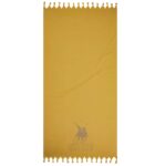 GREENWICH POLO CLUB PAREO FOUTA 90Χ170 3796 OCHRE GREENWICH POLO CLUB