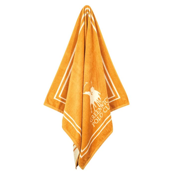 GREENWICH POLO CLUB ΠΕΤΣΕΤΑ ΘΑΛΑΣΣΗΣ 90Χ170 4051 CREAM, OCHRE GREENWICH POLO CLUB - Image 2