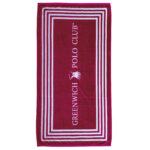 GREENWICH POLO CLUB ΠΕΤΣΕΤΑ ΘΑΛΑΣΣΗΣ 90Χ170 4055 RED, WHITE GREENWICH POLO CLUB