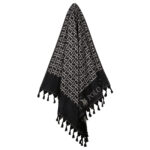 GREENWICH POLO CLUB PAREO FOUTA 90Χ170 4056 BLACK, GREY GREENWICH POLO CLUB - Image 2