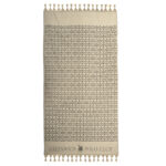 GREENWICH POLO CLUB PAREO FOUTA 90Χ170 4057 BEIGE, BLACK GREENWICH POLO CLUB