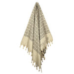 GREENWICH POLO CLUB PAREO FOUTA 90Χ170 4057 BEIGE, BLACK GREENWICH POLO CLUB - Image 2