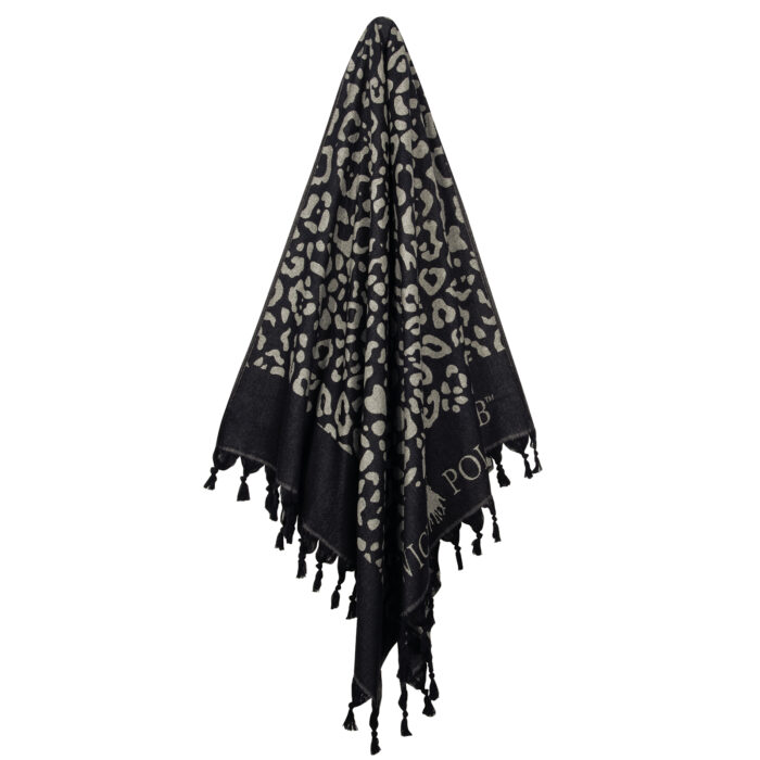 GREENWICH POLO CLUB PAREO FOUTA 90Χ170 4059 BLACK, IVORY GREENWICH POLO CLUB - Image 2