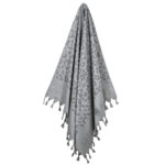 GREENWICH POLO CLUB PAREO FOUTA 90Χ170 4061 GREY GREENWICH POLO CLUB - Image 2