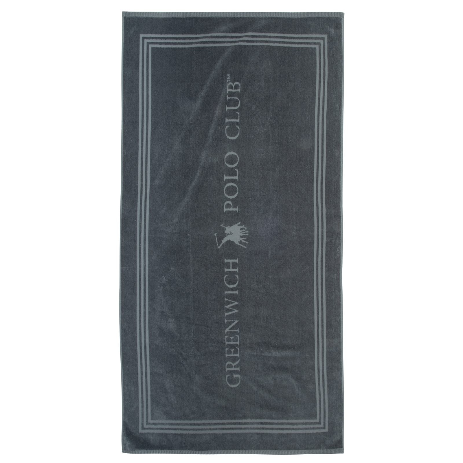 267901704063.jpg GREENWICH POLO CLUB ΠΕΤΣΕΤΑ ΘΑΛΑΣΣΗΣ 90Χ170 ESSENTIAL 4063 DARK GREY GREENWICH POLO CLUB - Image 1
