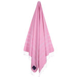 GREENWICH POLO CLUB PAREO JACQUARD 80Χ180 3810 PINK GREENWICH POLO CLUB - Image 2