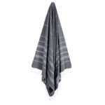 GREENWICH POLO CLUB PAREO JACQUARD 80Χ180 3812 GREY GREENWICH POLO CLUB - Image 2