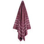 GREENWICH POLO CLUB PAREO JACQUARD 80Χ180 3813 BORDEAUX GREENWICH POLO CLUB - Image 2