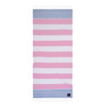 GREENWICH POLO CLUB PAREO JACQUARD 80Χ180 3814 PINK GREENWICH POLO CLUB