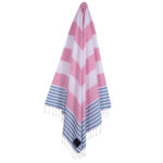 GREENWICH POLO CLUB PAREO JACQUARD 80Χ180 3814 PINK GREENWICH POLO CLUB - Image 2