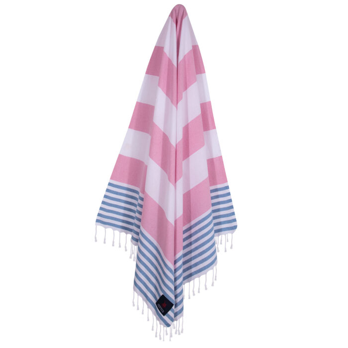 GREENWICH POLO CLUB PAREO JACQUARD 80Χ180 3814 PINK GREENWICH POLO CLUB - Image 2