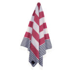 GREENWICH POLO CLUB PAREO JACQUARD 80Χ180 3815 RED GREENWICH POLO CLUB - Image 2