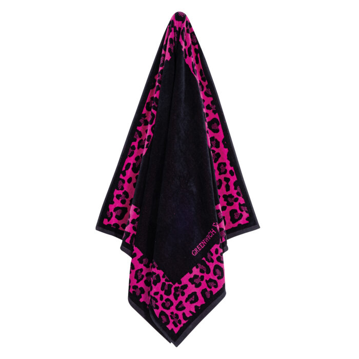 GREENWICH POLO CLUB ΠΕΤΣΕΤΑ ΘΑΛΑΣΣΗΣ 90Χ180 ESSENTIAL 3863 BLACK, FUSCHIA GREENWICH POLO CLUB - Image 2