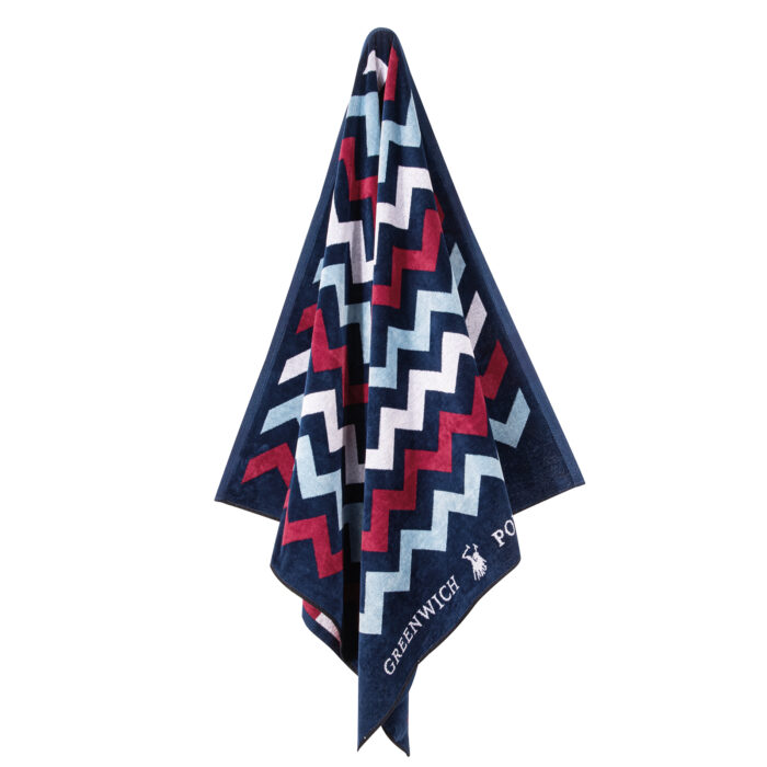 GREENWICH POLO CLUB ΠΕΤΣΕΤΑ ΘΑΛΑΣΣΗΣ 90Χ180 4008 BLUE, RED, WHITE GREENWICH POLO CLUB - Image 2