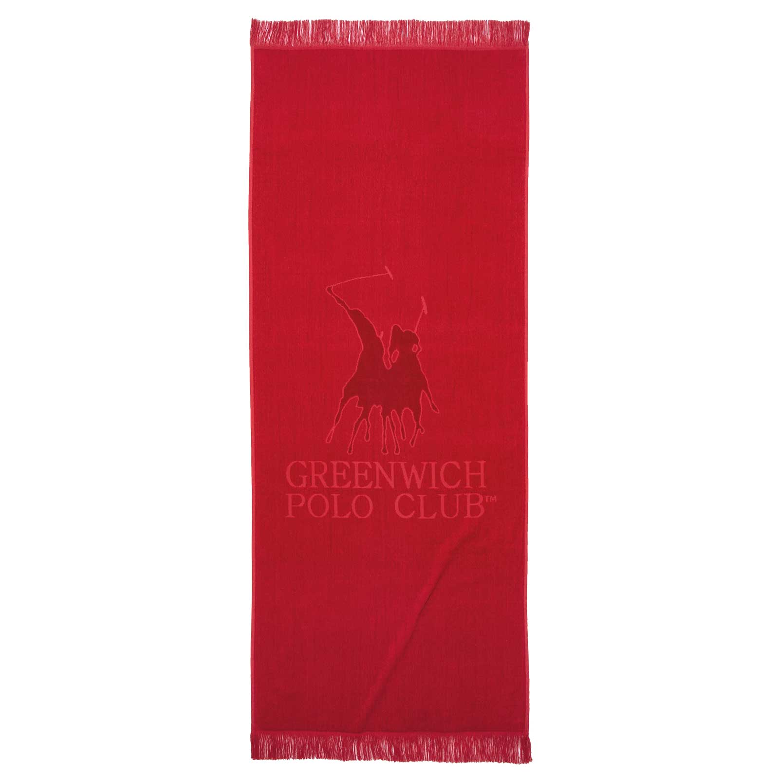 267901903657.jpg GREENWICH POLO CLUB ΠΕΤΣΕΤΑ ΘΑΛΑΣΣΗΣ 90Χ190 3657 RED GREENWICH POLO CLUB - Image 1