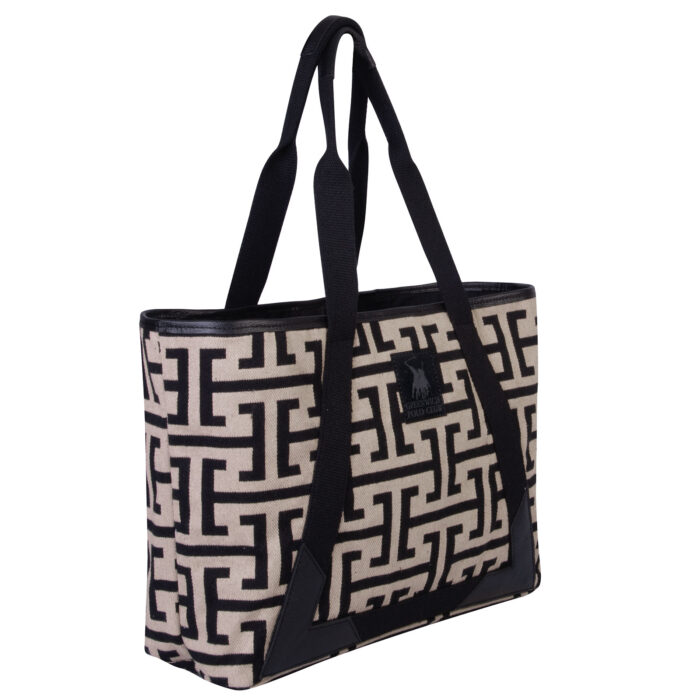 GREENWICH POLO CLUB ΤΣΑΝΤΑ 35Χ42Χ12 PREMIUM 3840 BEIGE, BLACK GREENWICH POLO CLUB - Image 2