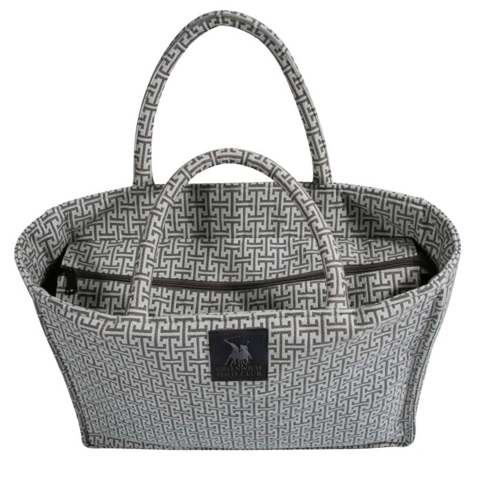 GREENWICH POLO CLUB ΤΣΑΝΤΑ ΘΑΛΑΣΣΗΣ 36X28 ESSENTIAL 4086 GREY GREENWICH POLO CLUB - Image 3