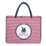 GREENWICH POLO CLUB ΤΣΑΝΤΑ ΘΑΛΑΣΣΗΣ 46X36 ESSENTIAL 4027 BLUE, RED GREENWICH POLO CLUB