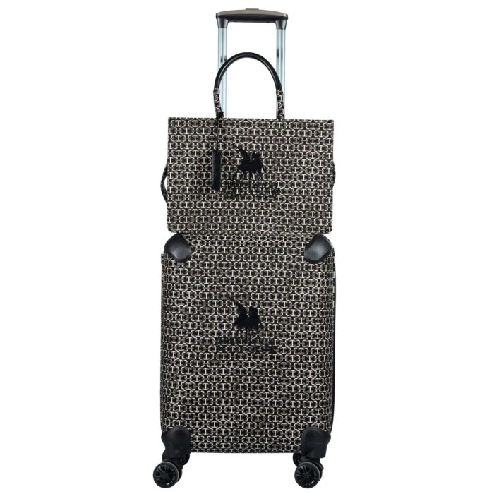 GREENWICH POLO CLUB ΒΑΛΙΤΣΑ X-LARGE 78X50X32 PREMIUM 7501 BLACK, ECRU GREENWICH POLO CLUB - Image 3