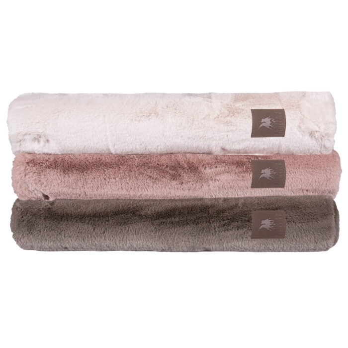 GREENWICH POLO CLUB ΧΑΛΙ 75X200 FAUX FUR 3108 NUDE GREENWICH POLO CLUB - Image 3