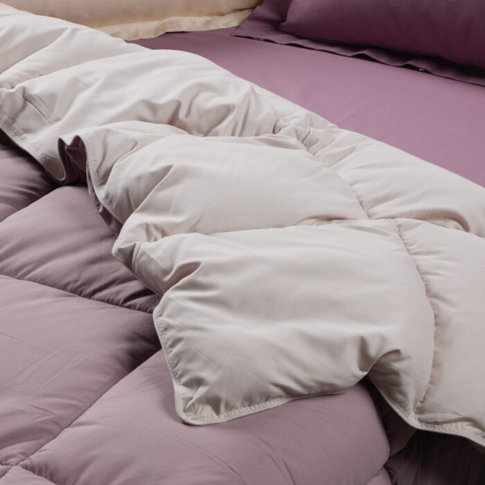 DAS HOME ΠΑΠΛΩΜΑ ΥΠΕΡΔΙΠΛΟ HAPPY 9691 BEIGE, PURPLE DAS HOME - Image 2