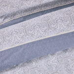 DAS HOME ΚΟΥΒΕΡΛΙ KING PRESTIGE 1693 BLUE, GREY DAS HOME - Image 2