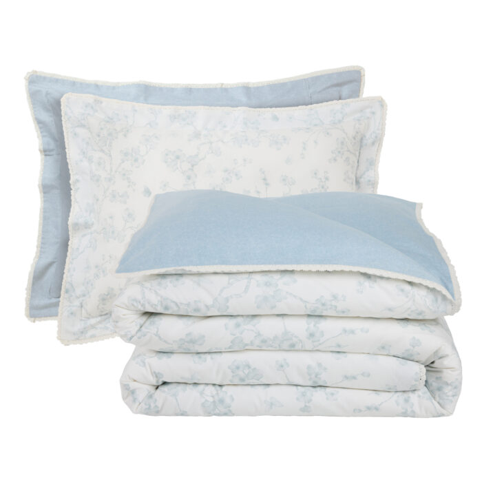 DAS HOME ΚΟΥΒΕΡΛΙ KING PRESTIGE 1714 CREAM, GREY DAS HOME - Image 2