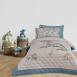 DAS KIDS ΚΟΥΒΕΡΛΙ ΜΟΝΟ 4930 BLUE, GREY DAS HOME