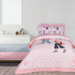 DAS KIDS ΚΟΥΒΕΡΛΙ ΜΟΝΟ 4940 GREY, PINK DAS HOME