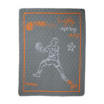 DAS KIDS ΚΟΥΒΕΡΛΙ ΜΟΝΟ 4941 GREY, ORANGE DAS HOME - Image 2