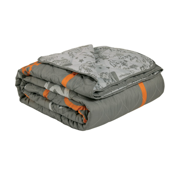 DAS KIDS ΚΟΥΒΕΡΛΙ ΜΟΝΟ 4941 GREY, ORANGE DAS HOME - Image 3